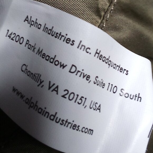 Alpha Industries MA-1 Air Force Flight Jacket - Picture 5 of 7